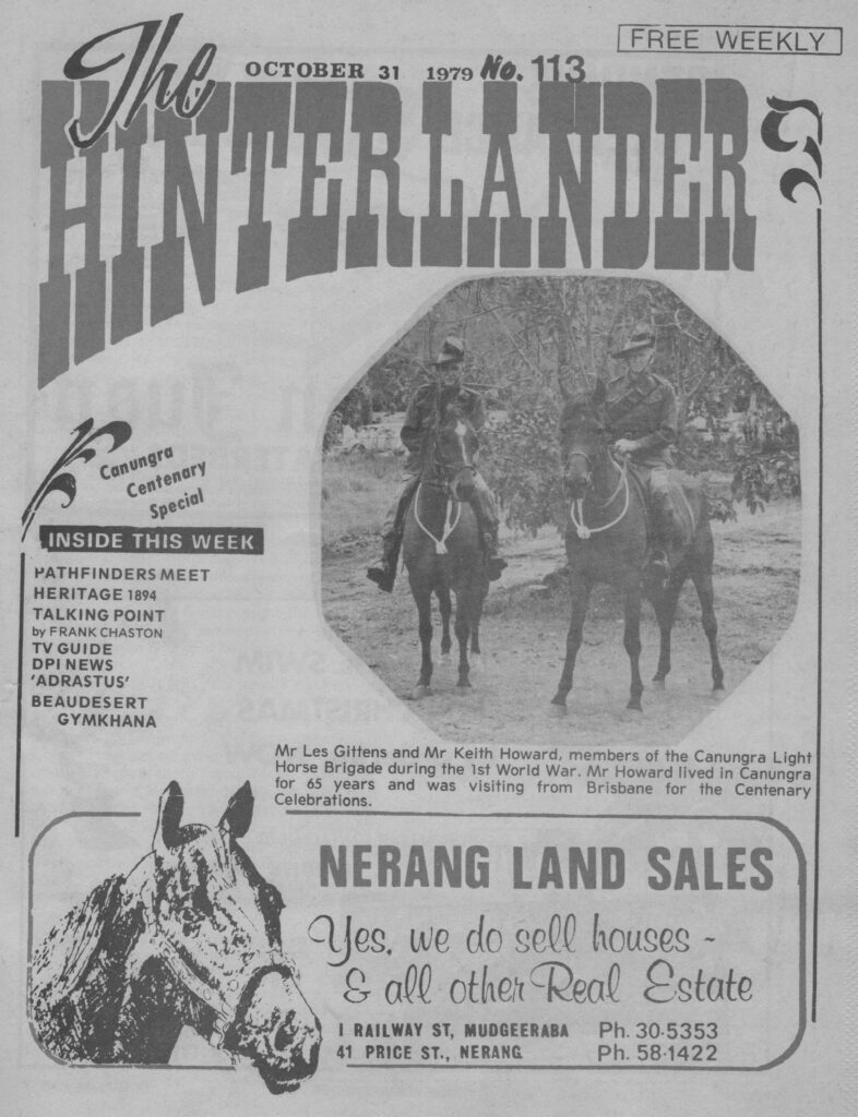 Hinterlander Paper